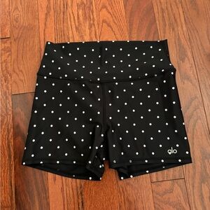 All Yoga 3” Airlift High Waisted Polka Dot Short